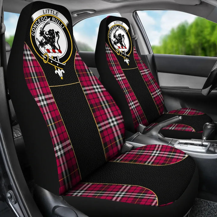 Scottish Little Clan Crest Tartan Car Seat Covers - Special Style 3