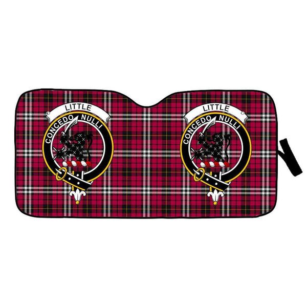 Scottish Little Clan Crest Tartan Car Windshield Sun Shade Tartan Plaid 1