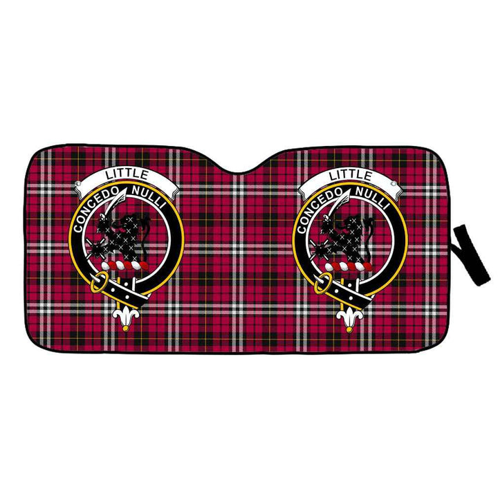 Scottish Little Clan Crest Tartan Car Windshield Sun Shade Tartan Plaid 1
