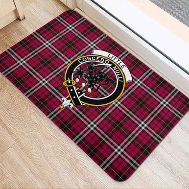 Scottish Little Clan Crest Tartan Door Mat Tartan Plaid 2