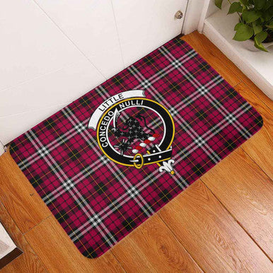 Scottish Little Clan Crest Tartan Door Mat Tartan Plaid 3