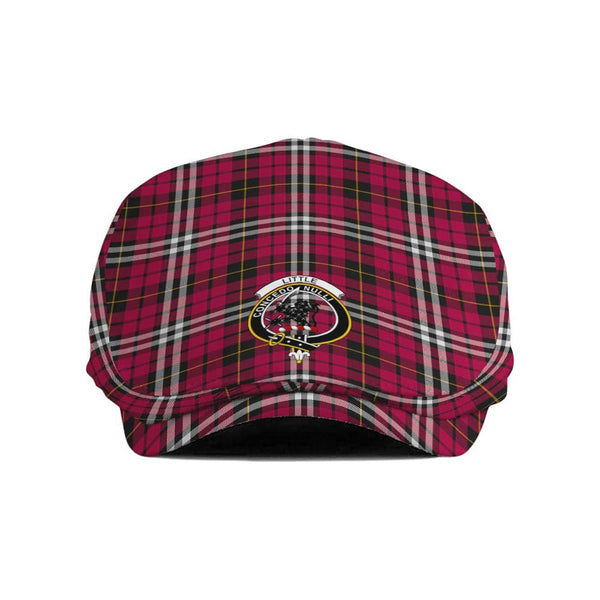 Scottish Little Clan Crest Tartan Flat Cap Tartan Plaid 1