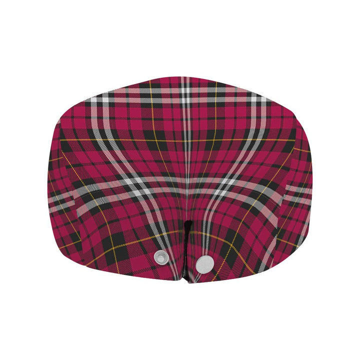 Scottish Little Clan Crest Tartan Flat Cap Tartan Plaid 4