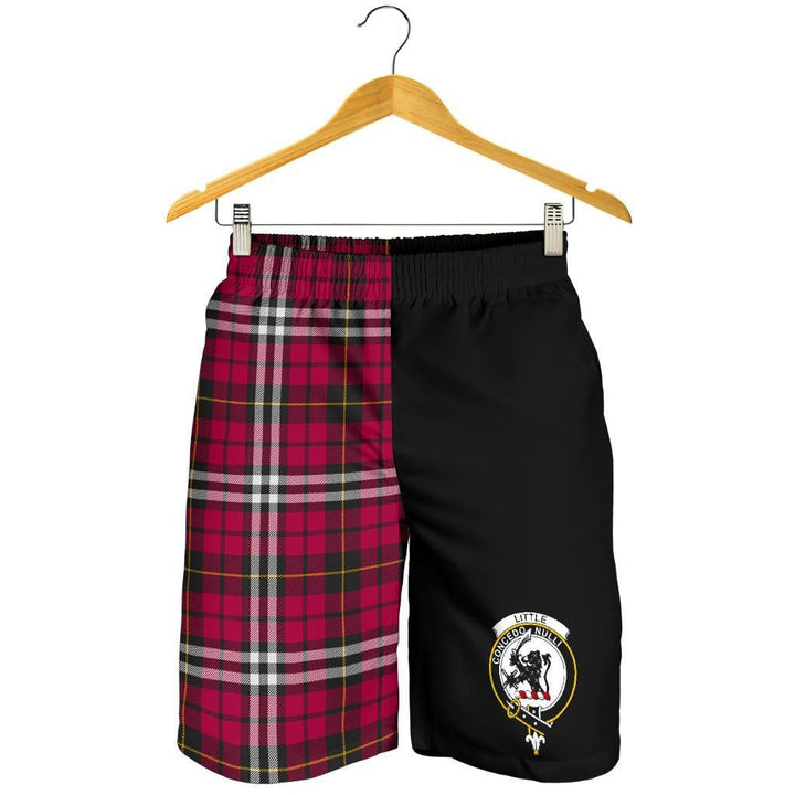 Scottish Little Clan Crest Tartan Half of Me Men's Shorts