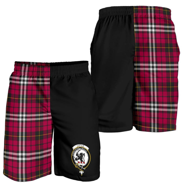 Scottish Little Clan Crest Tartan Half of Me Men's Shorts
