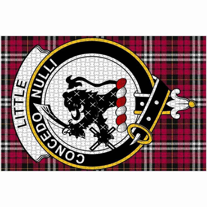 Scottish Little Clan Crest Tartan Jigsaw Puzzle 2
