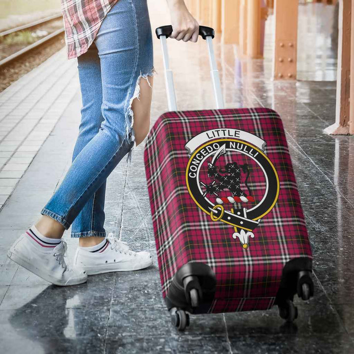 Scottish Little Clan Crest Tartan Luggage Cover Tartan Plaid 3