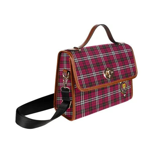 Scottish Little Clan Crest Tartan Waterproof Canvas Bag Tartan Plaid 3