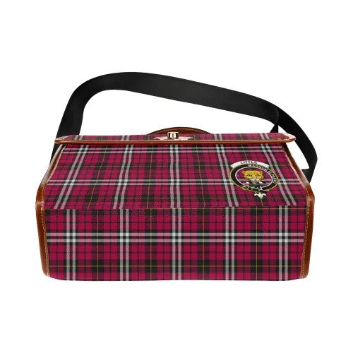 Scottish Little Clan Crest Tartan Waterproof Canvas Bag Tartan Plaid 5