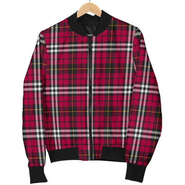 Scottish Little Clan Tartan Bomber Jacket Tartan Plaid 1