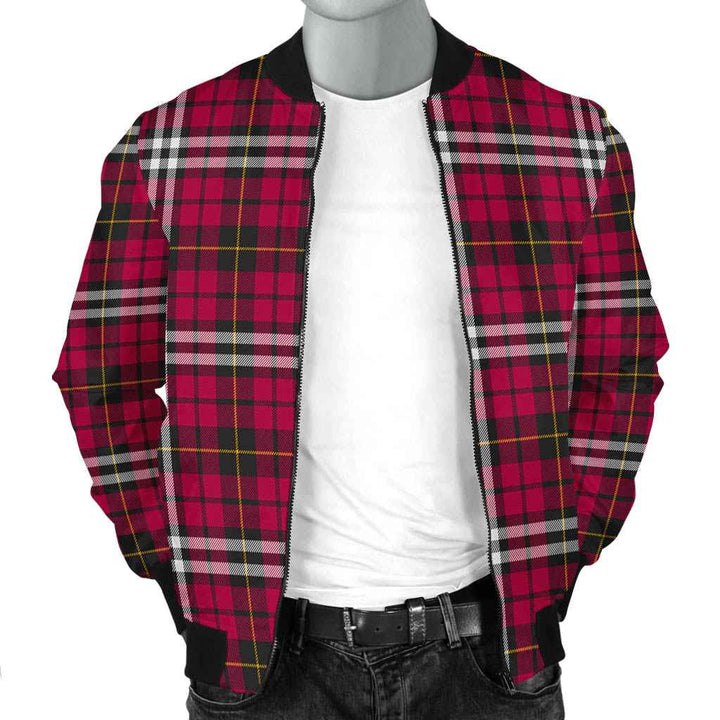 Scottish Little Clan Tartan Bomber Jacket Tartan Plaid 2