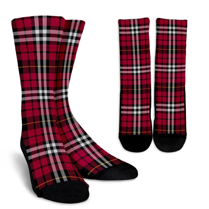 Scottish Little Clan Tartan Crew Socks