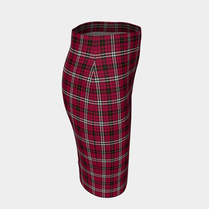Scottish Little Clan Tartan Fitted Skirt Tartan Plaid 3