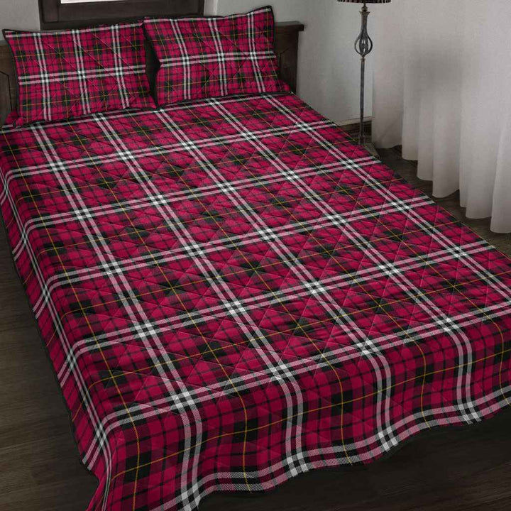 Scottish Little Clan Tartan Quilt Bed Set Tartan Plaid 2