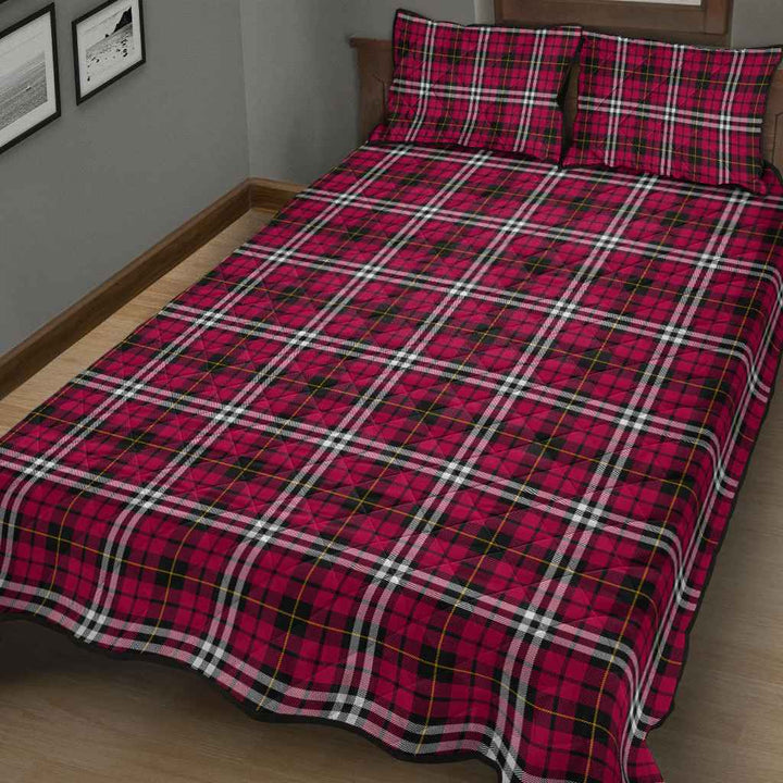 Scottish Little Clan Tartan Quilt Bed Set Tartan Plaid 3