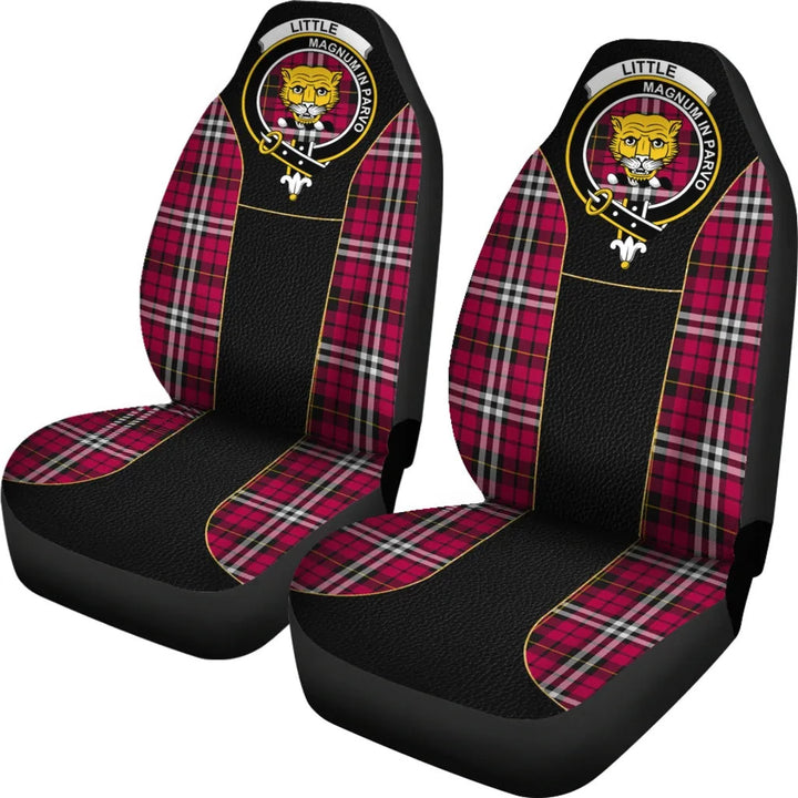 Scottish Little (New) Clan Crest Tartan Car Seat Covers - Special Style 2