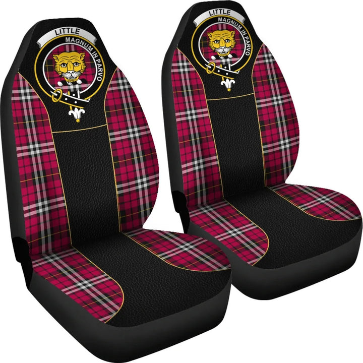 Scottish Little (New) Clan Crest Tartan Car Seat Covers - Special Style 4