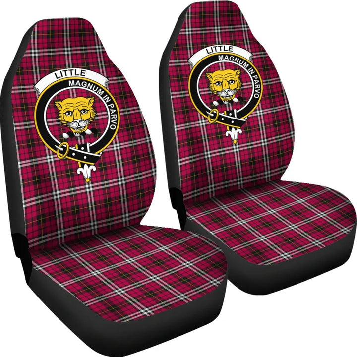 Scottish Little (New) Clan Crest Tartan Car Seat Covers 1