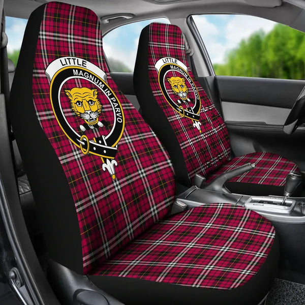 Scottish Little (New) Clan Crest Tartan Car Seat Covers 2