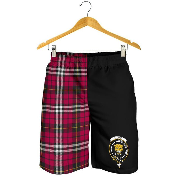 Scottish Little (New) Clan Crest Tartan Half of Me Men's Shorts