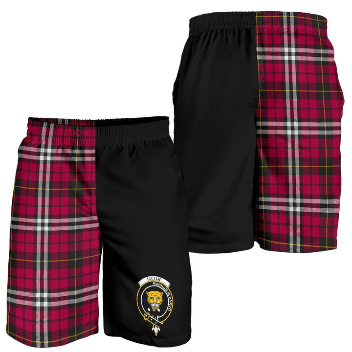 Scottish Little (New) Clan Crest Tartan Half of Me Men's Shorts