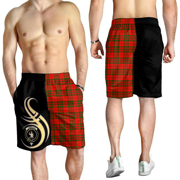 Scottish Livingstone Modern Clan Crest Tartan Believe in Me Men's Shorts