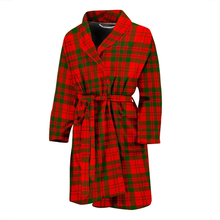 Scottish Livingstone Modern Clan Tartan Bathrobe 1
