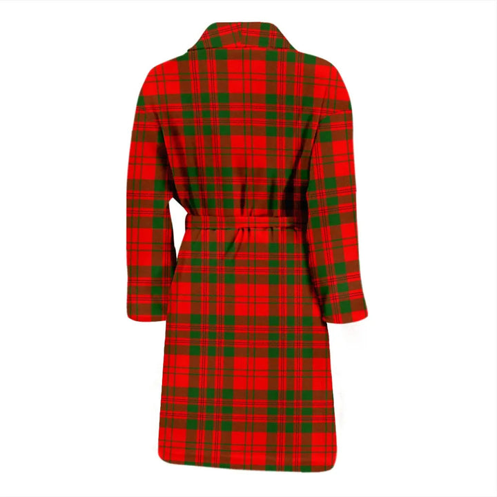Scottish Livingstone Modern Clan Tartan Bathrobe 2