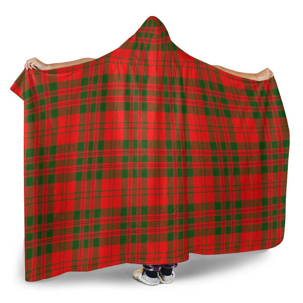 Scottish Livingstone Modern Clan Tartan Hooded Blanket Tartan Plaid 2
