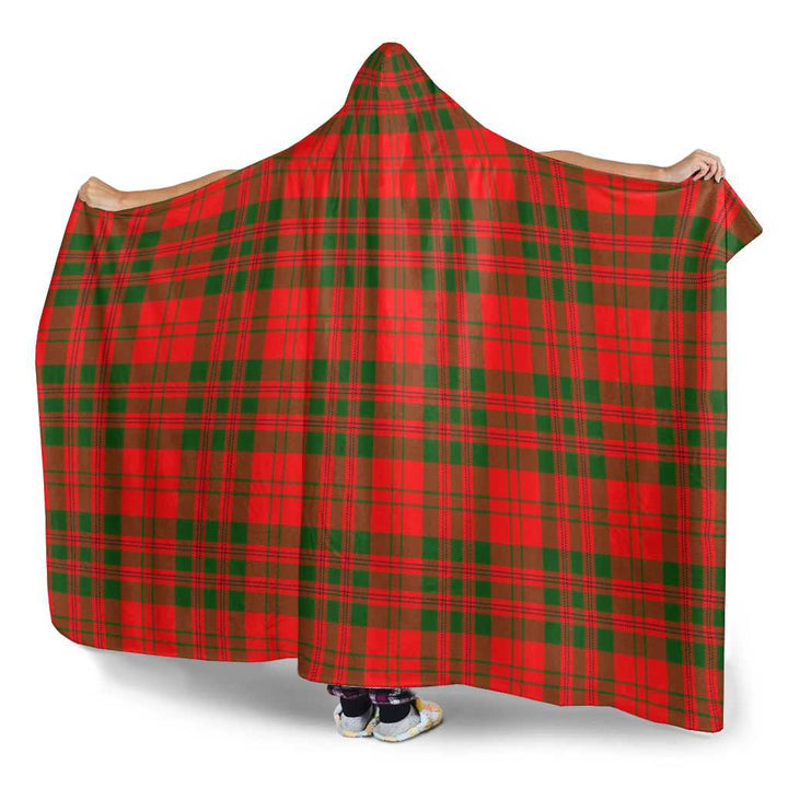 Scottish Livingstone Modern Clan Tartan Hooded Blanket Tartan Plaid 3