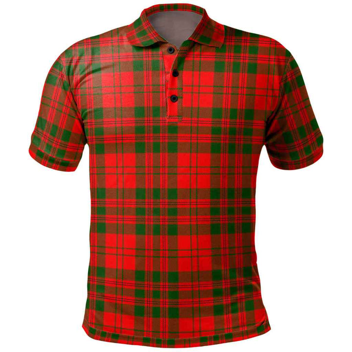 Scottish Livingstone Modern Clan Tartan Polo Shirt Front Side Tartan Plaid