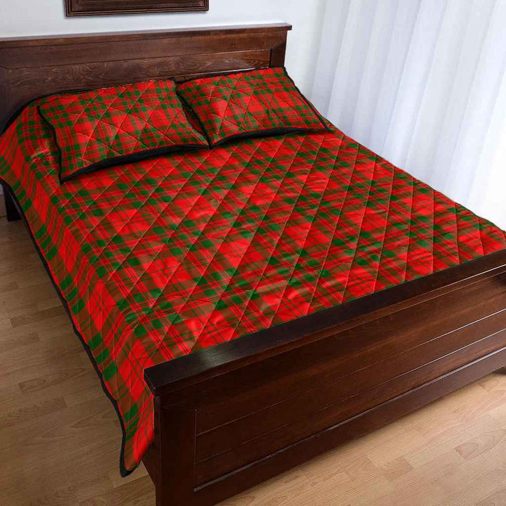Scottish Livingstone Modern Clan Tartan Quilt Bed Set Tartan Plaid 4