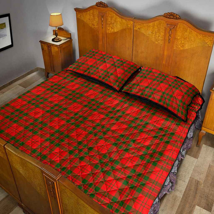Scottish Livingstone Modern Clan Tartan Quilt Bed Set Tartan Plaid 5