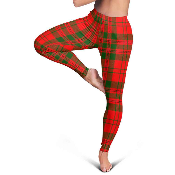 Scottish Livingstone Modern Clan Tartan Women Leggings Tartan Plaid 5