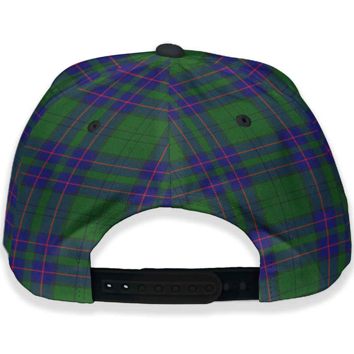 Scottish Lockhart Clan Crest Tartan Cap Tartan Plaid 2
