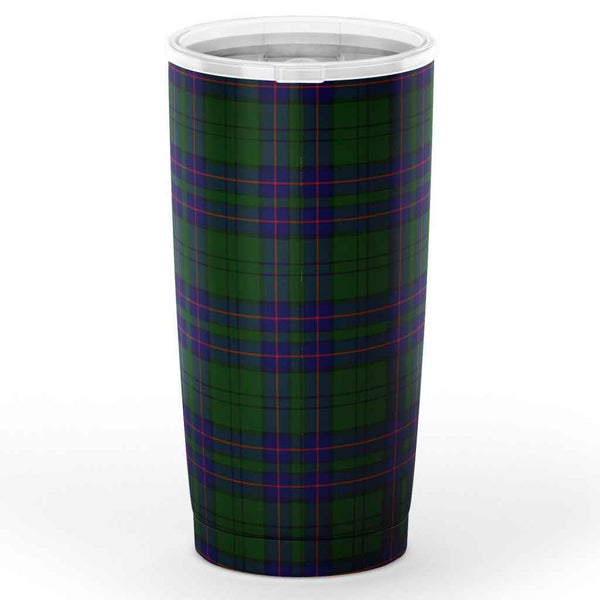 Scottish Lockhart Clan Crest Tartan Insulated Tumbler Tartan Plaid 2