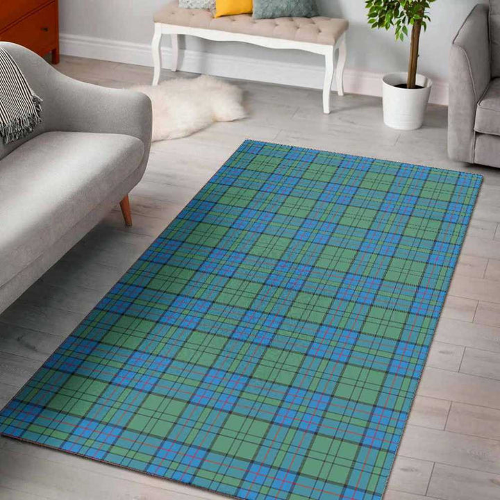 Scottish Lockhart Clan Tartan Area Rug Tartan Plaid 1