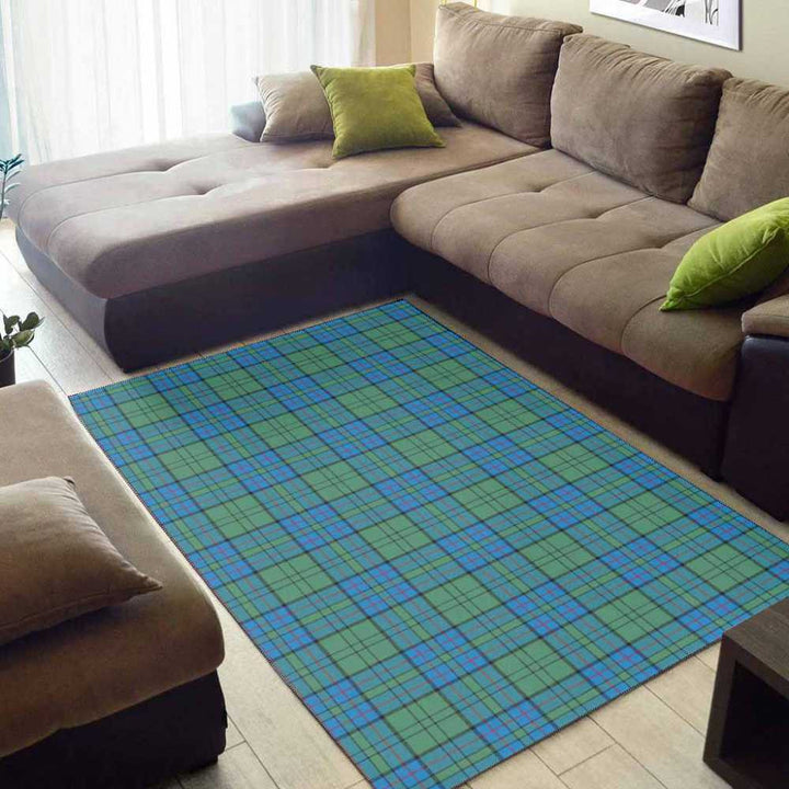 Scottish Lockhart Clan Tartan Area Rug Tartan Plaid 2