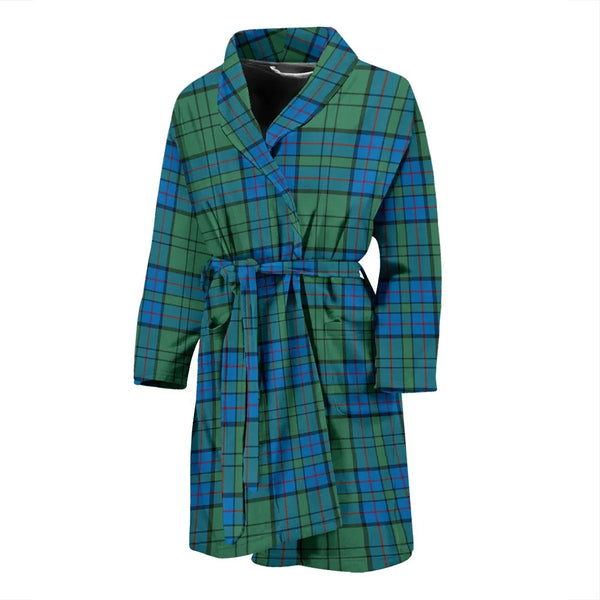 Scottish Lockhart Clan Tartan Bathrobe 2