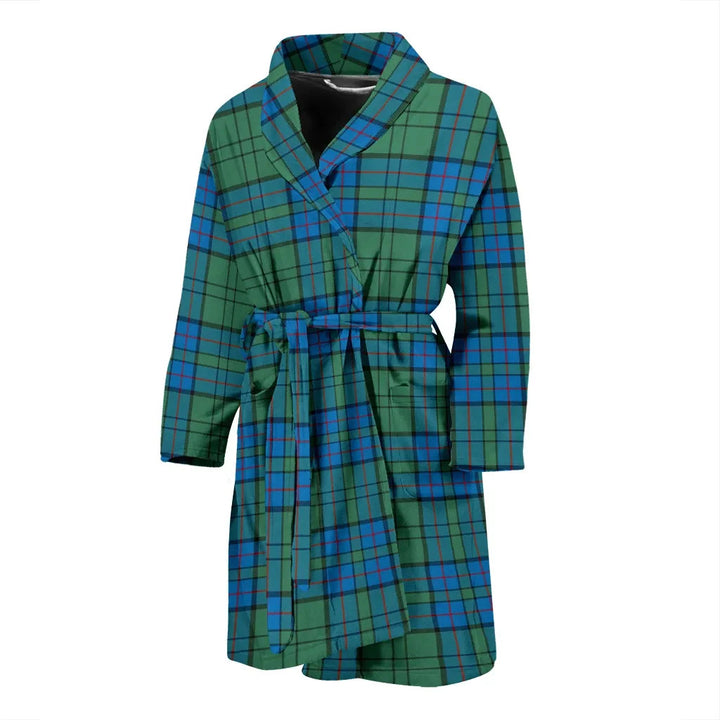 Scottish Lockhart Clan Tartan Bathrobe 2