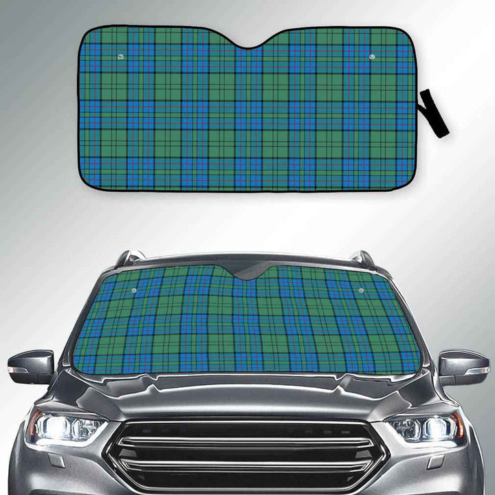 Scottish Lockhart Clan Tartan Car Windshield Sun Shade Tartan Plaid 2