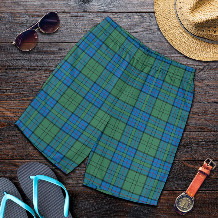 Scottish Lockhart Clan Tartan Men's Shorts