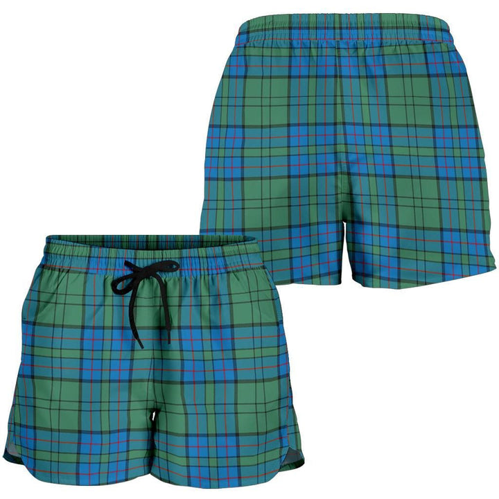 Scottish Lockhart Clan Tartan Women Shorts