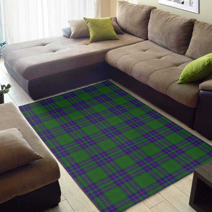 Scottish Lockhart Modern Clan Tartan Area Rug Tartan Plaid 2