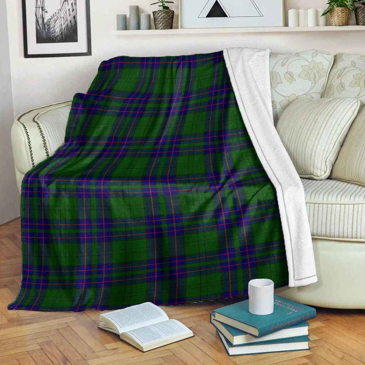 Scottish Lockhart Modern Clan Tartan Blanket Tartan Plaid 2