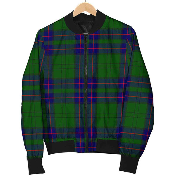 Scottish Lockhart Modern Clan Tartan Bomber Jacket Tartan Plaid 1