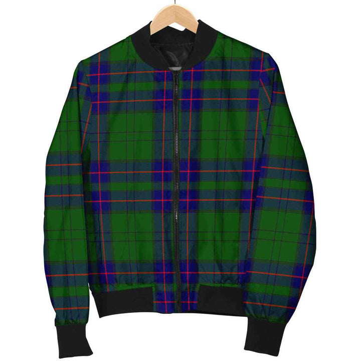 Scottish Lockhart Modern Clan Tartan Bomber Jacket Tartan Plaid 1
