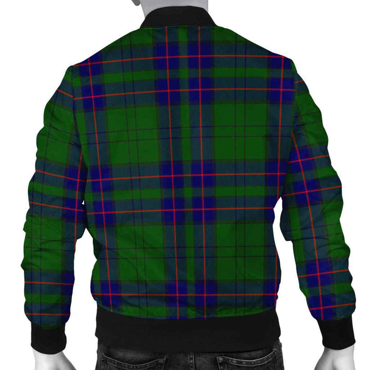 Scottish Lockhart Modern Clan Tartan Bomber Jacket Tartan Plaid 3