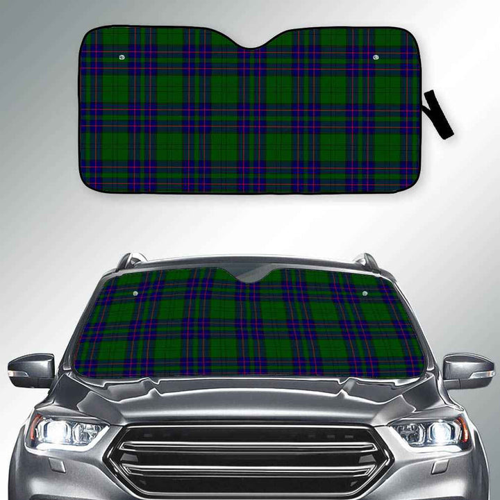Scottish Lockhart Modern Clan Tartan Car Windshield Sun Shade Tartan Plaid 2