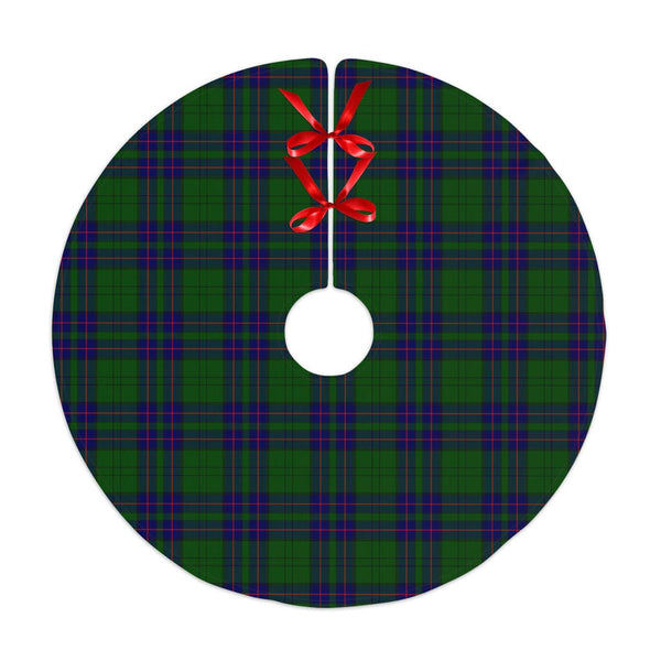 Scottish Lockhart Modern Clan Tartan Christmas Tree Skirt No Tassels 1 Tartan Plaid
